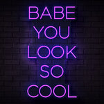 Babe You Look So Cool - Pre-Loved