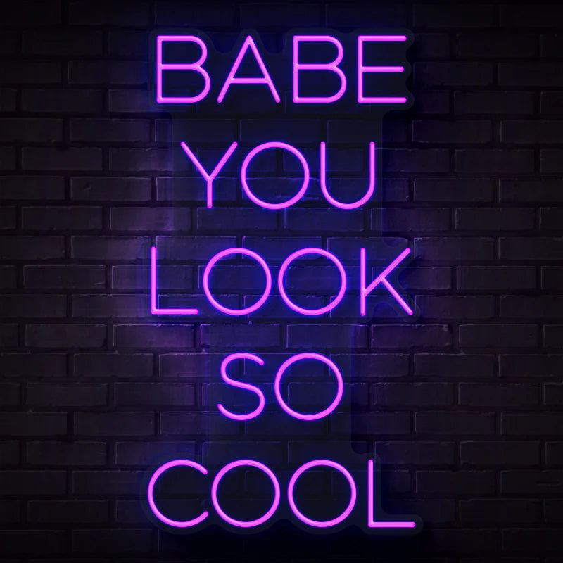 Babe You Look So Cool - Pre-Loved