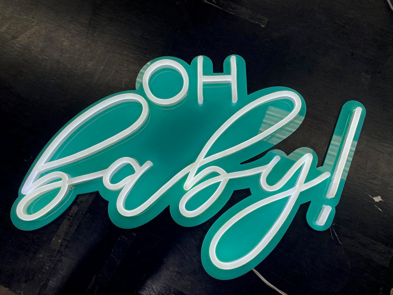 OH BABY Neon Sign