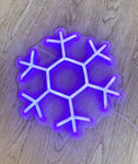 Snowflake Neon Sign