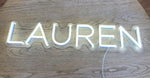 Lauren Neon Sign