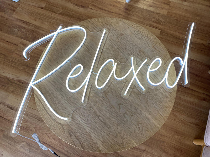 Relaxed Neon Sign