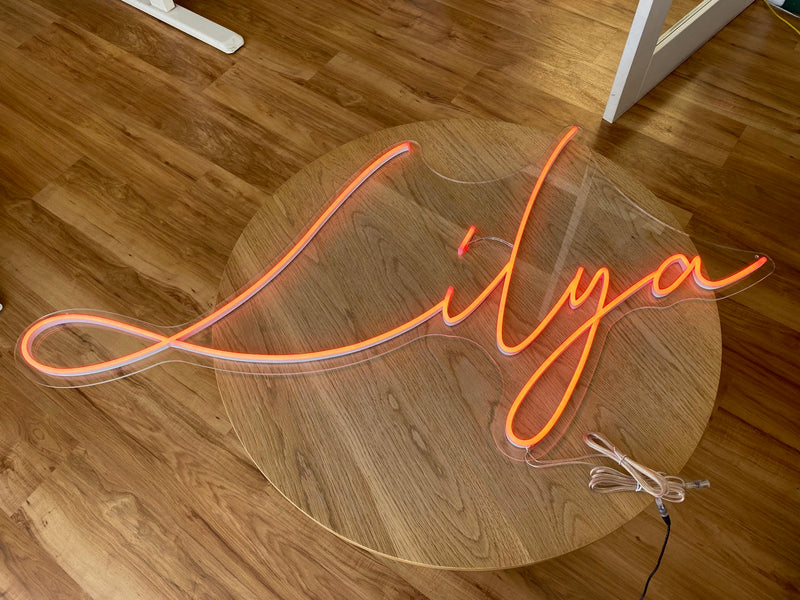 Lilya Neon Sign