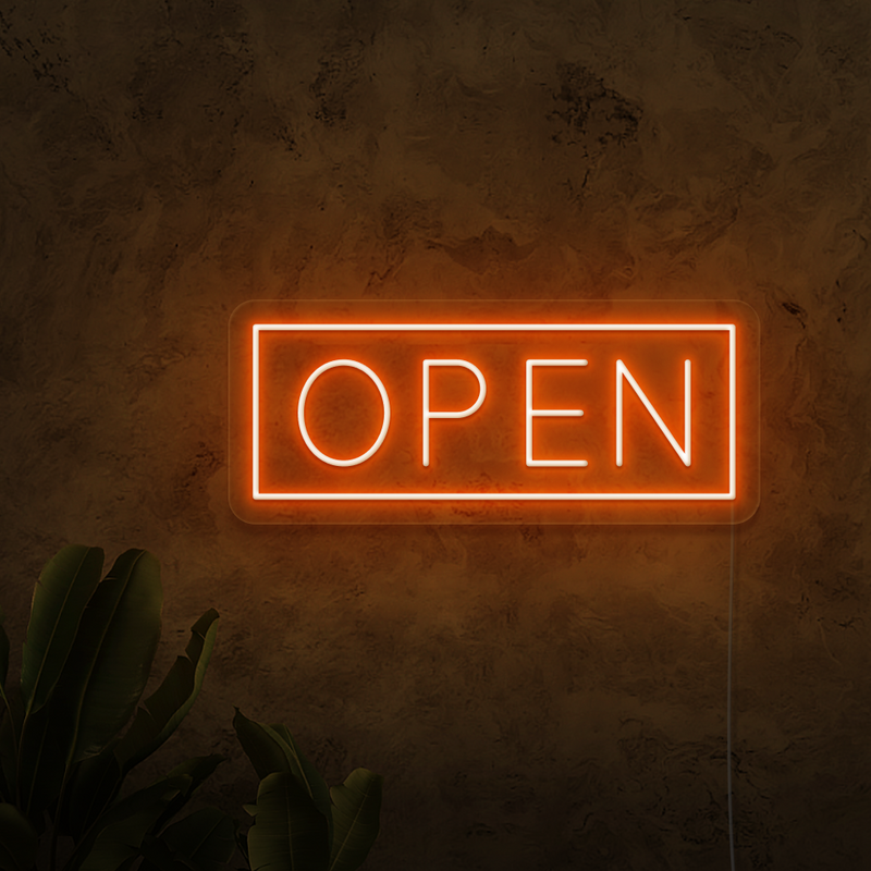 Neon Open Sign