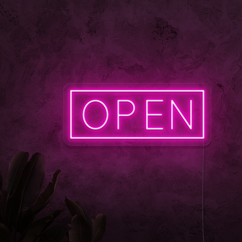 Neon Open Sign