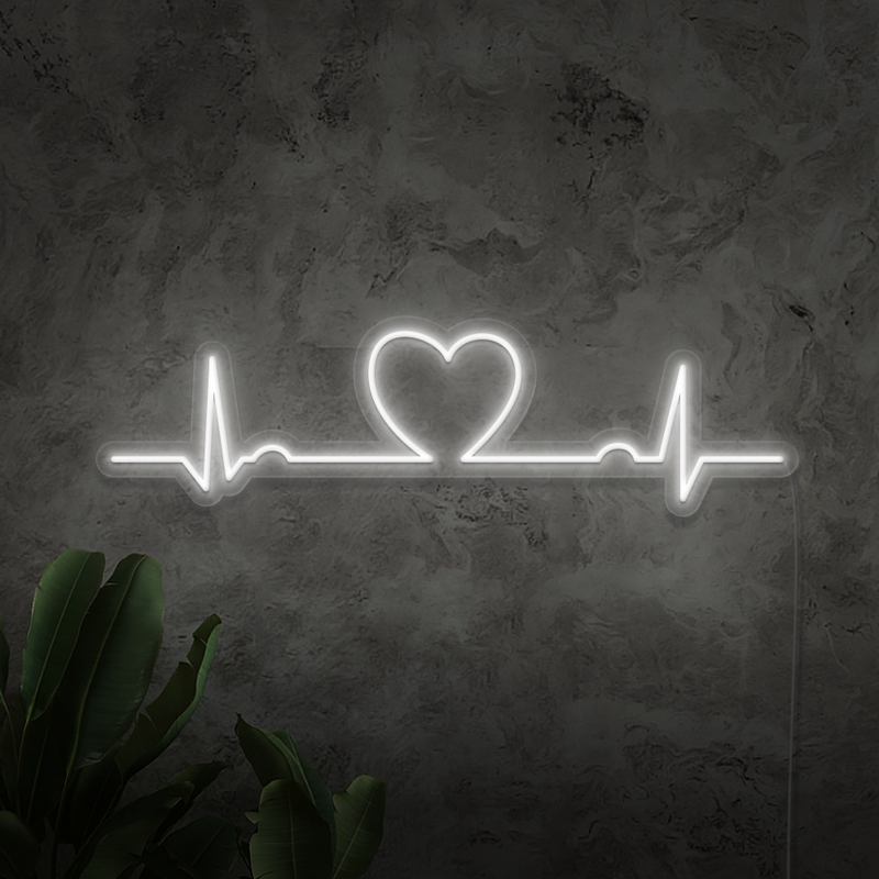 Heart Beat Neon Sign