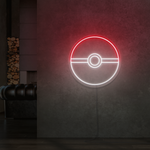 Pokeball Neon Sign