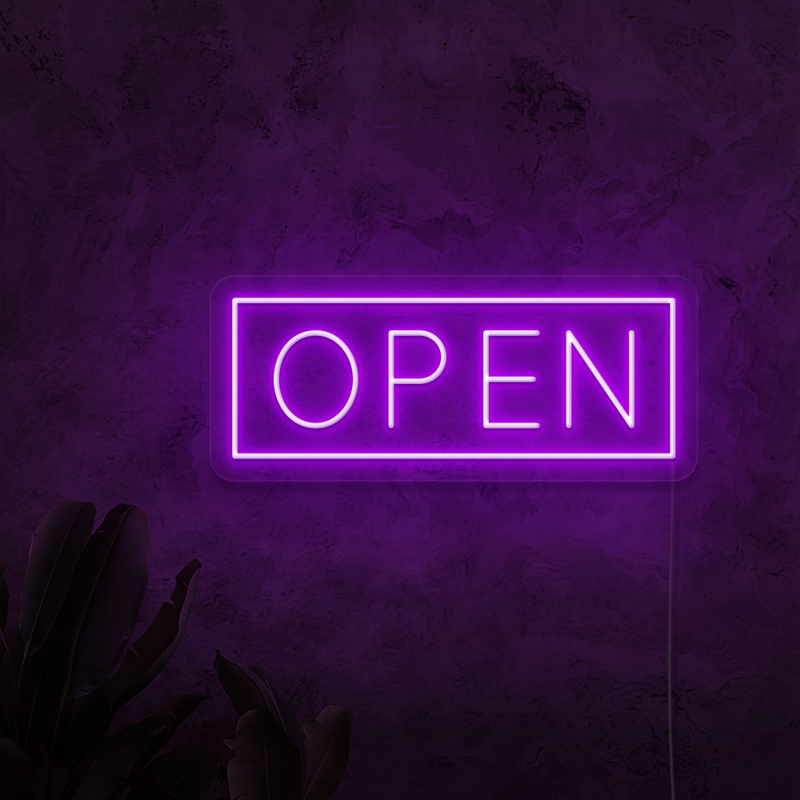 Neon Open Sign