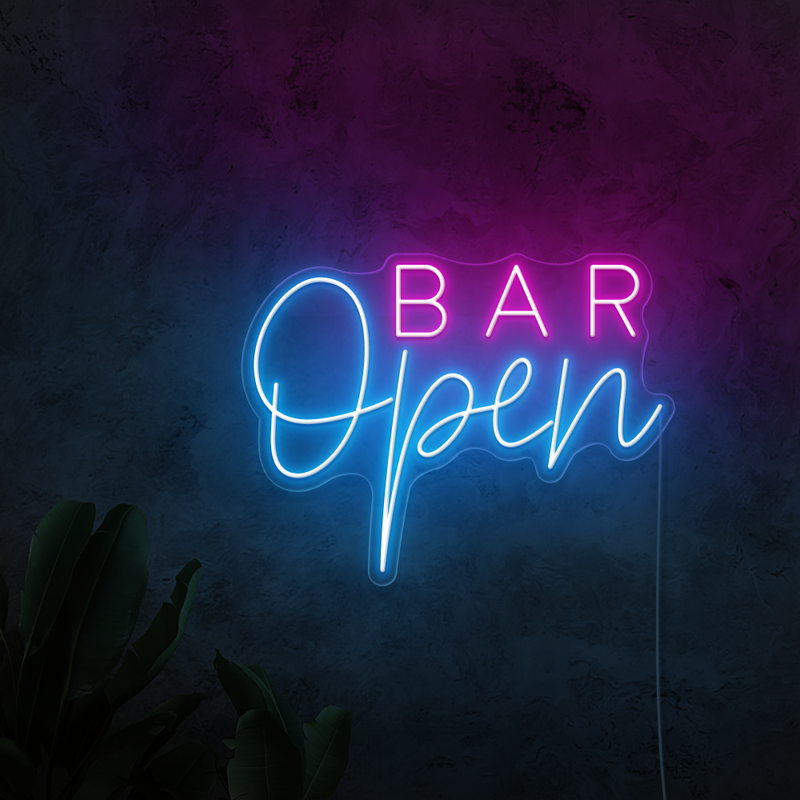 Bar Open Neon Sign