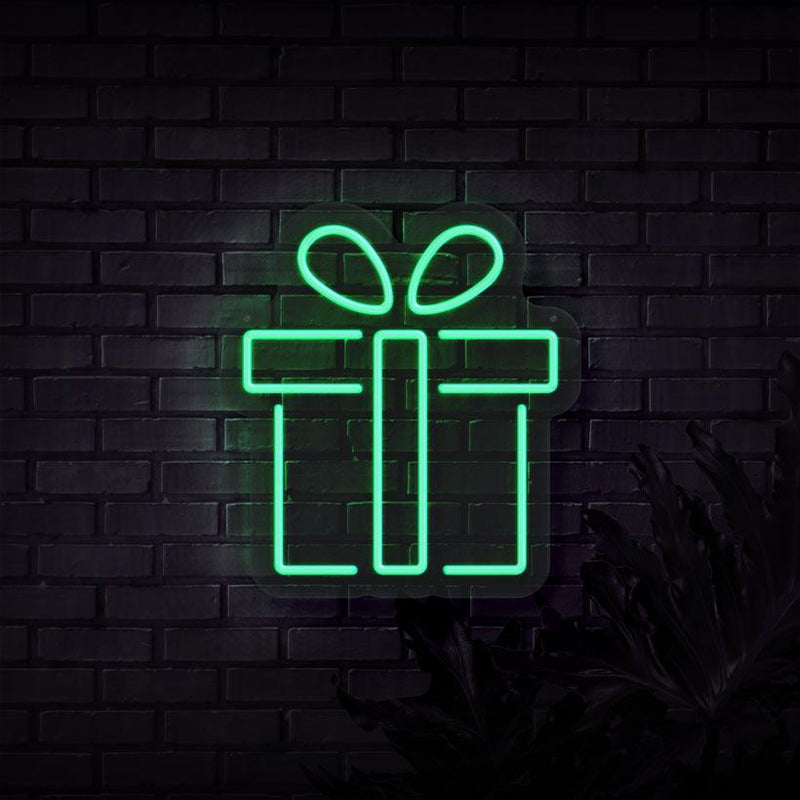 Christmas Present Neon Sign