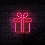 Christmas Present Neon Sign