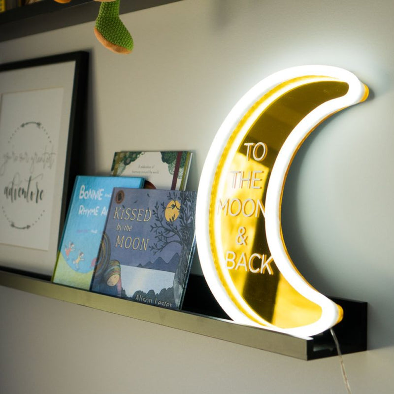 Mini Moon Neon Sign