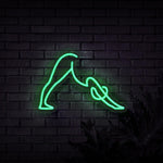 Downward Dog Neon Sign