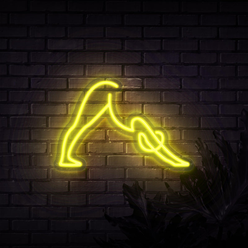 Downward Dog Neon Sign