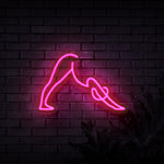 Downward Dog Neon Sign