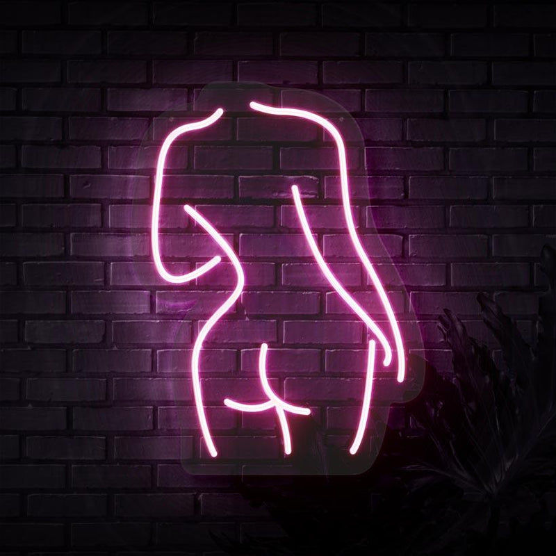 Female Body Neon Sign