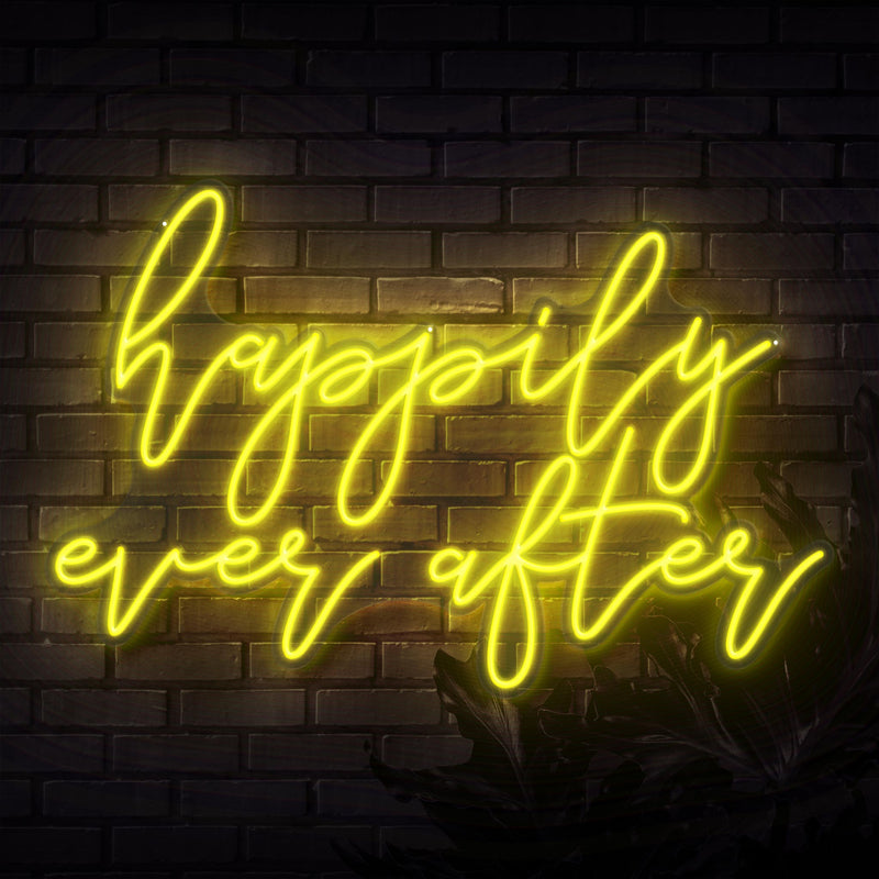 Happily Ever After Neon Sign