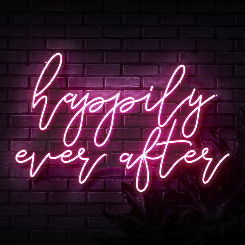 Happily Ever After Neon Sign