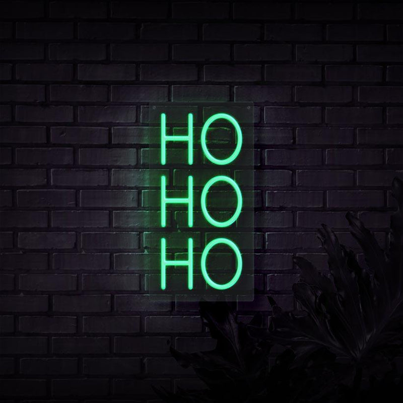 HO HO HO Neon Sign