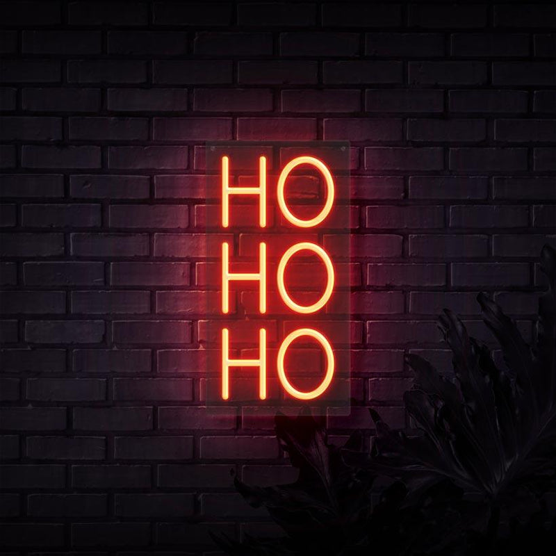 HO HO HO Neon Sign