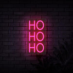 HO HO HO Neon Sign