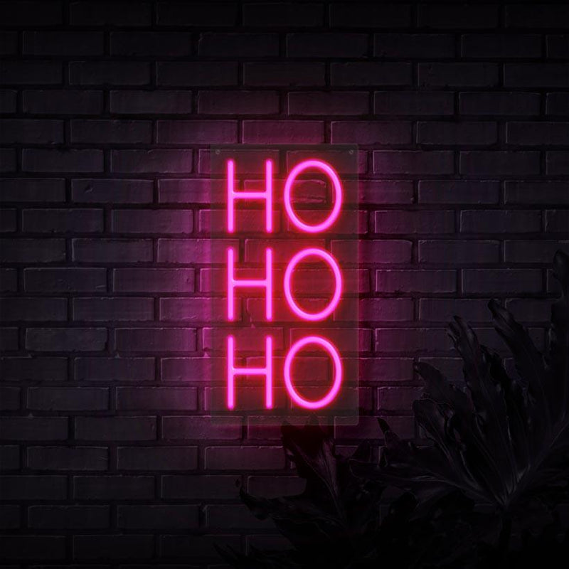 HO HO HO Neon Sign