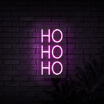 HO HO HO Neon Sign