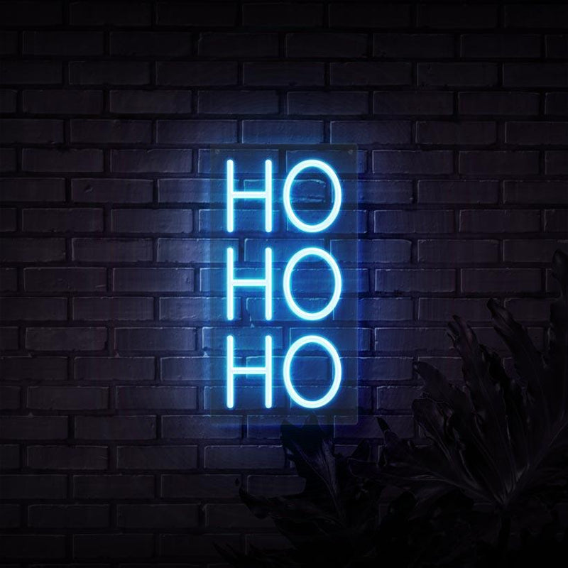 HO HO HO Neon Sign