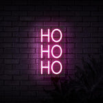 HO HO HO Neon Sign