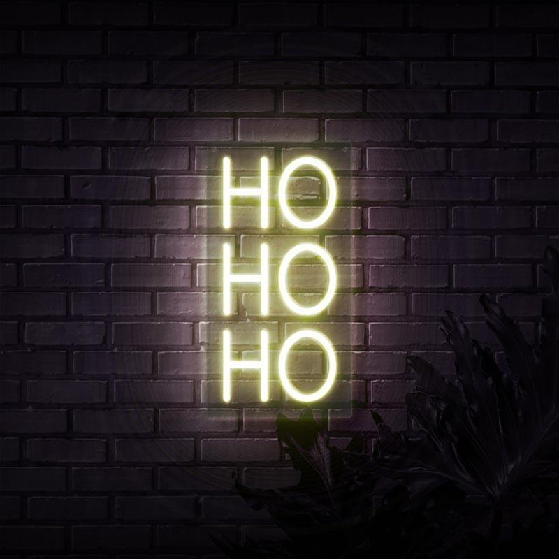 HO HO HO Neon Sign