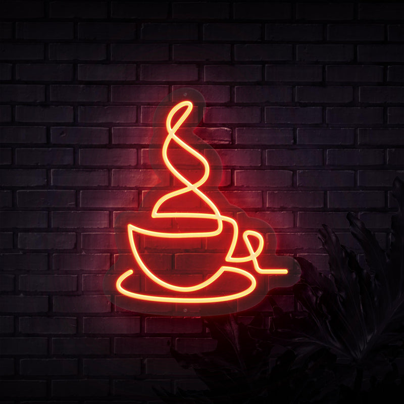 Hot Coffee Neon Sign