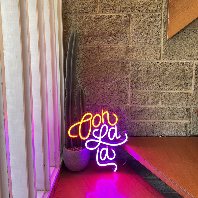 Emeldo Oh La La Neon Sign