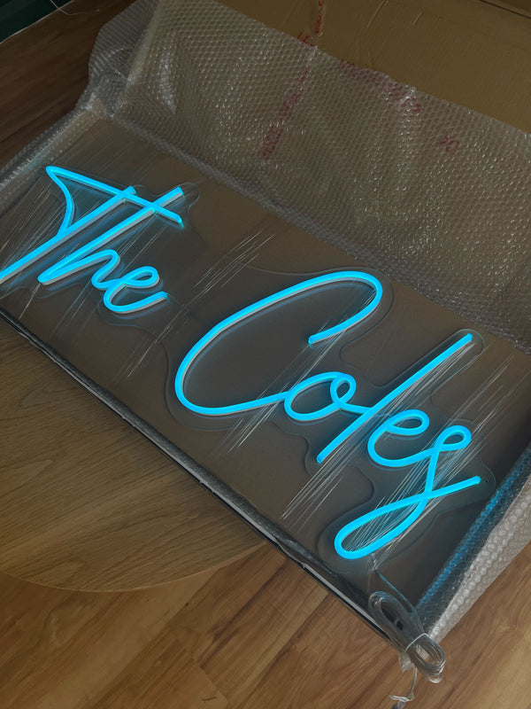 The Coles Neon Sign