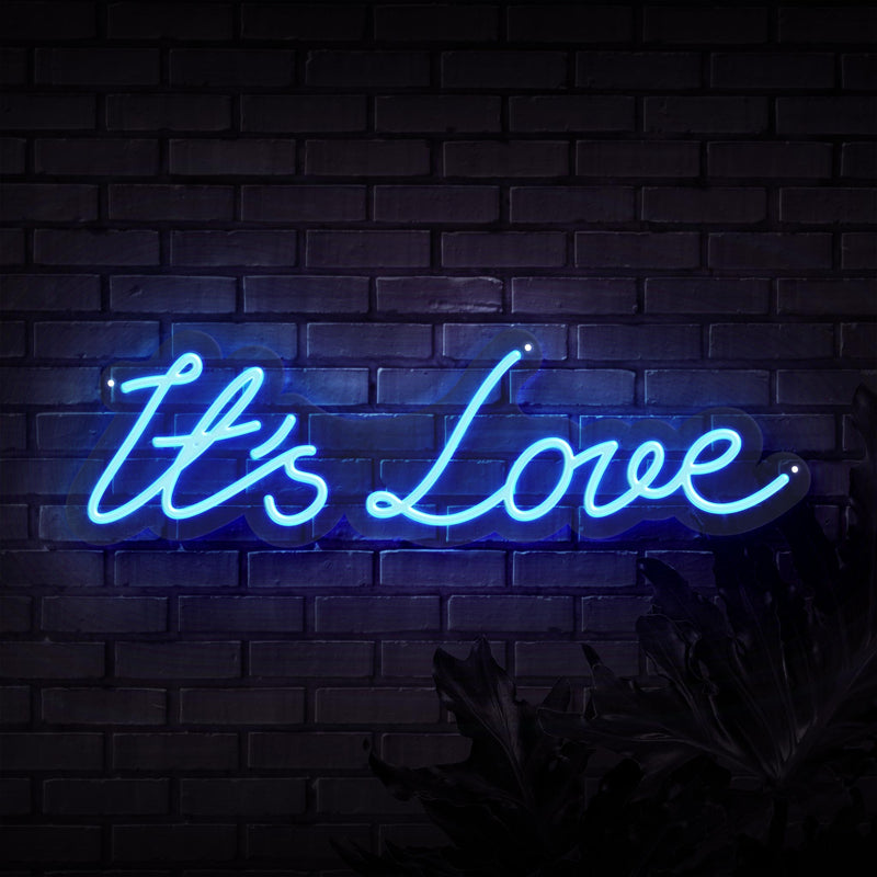 It's Love Neon Sign