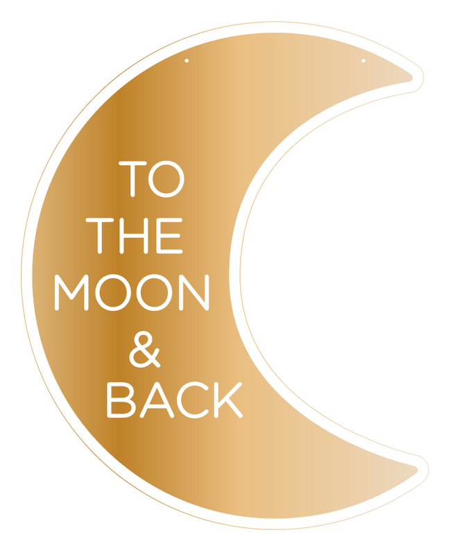 Mini Moon Neon Sign