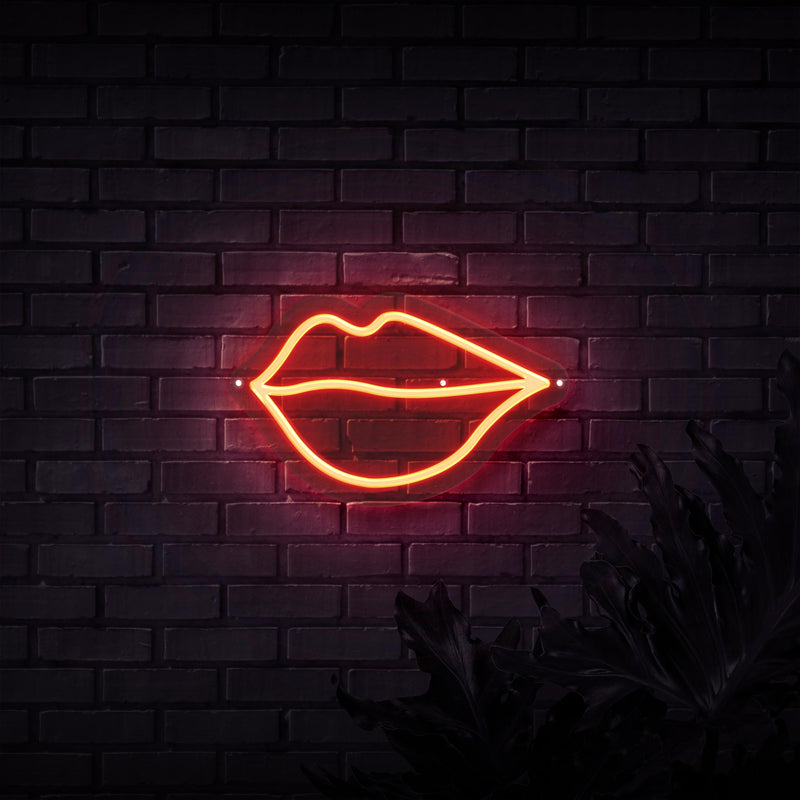 Lips Neon Sign