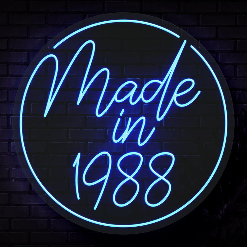 Made in Neon Sign