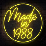 Made in Neon Sign