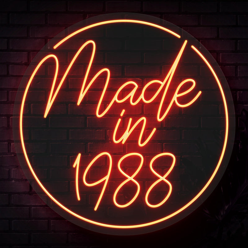 Made in Neon Sign