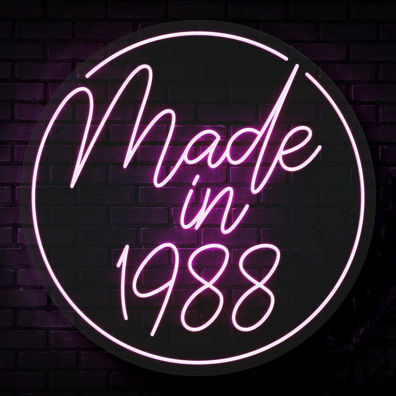 Made in Neon Sign