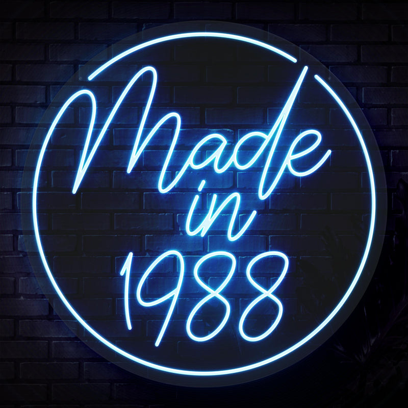 Made in Neon Sign