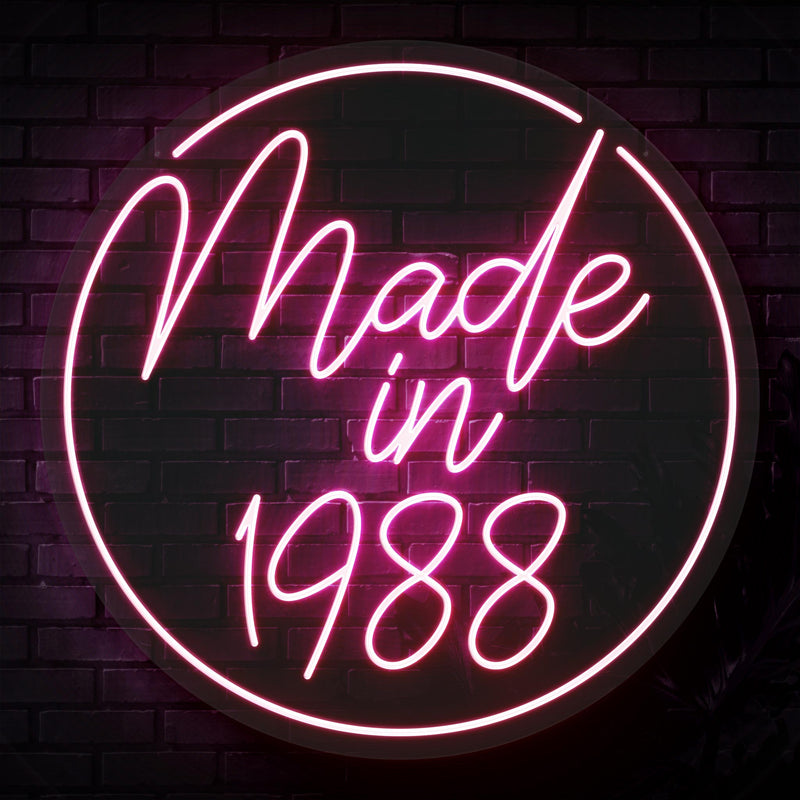 Made in Neon Sign