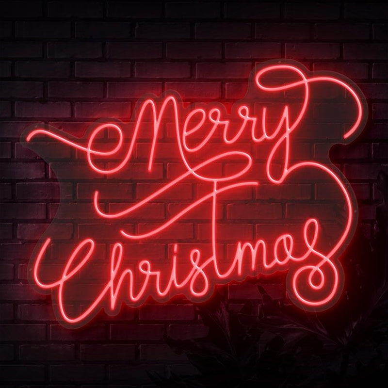 Merry Christmas Neon Sign