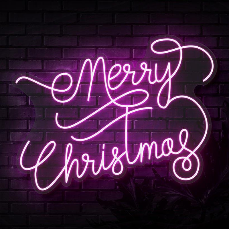 Merry Christmas Neon Sign