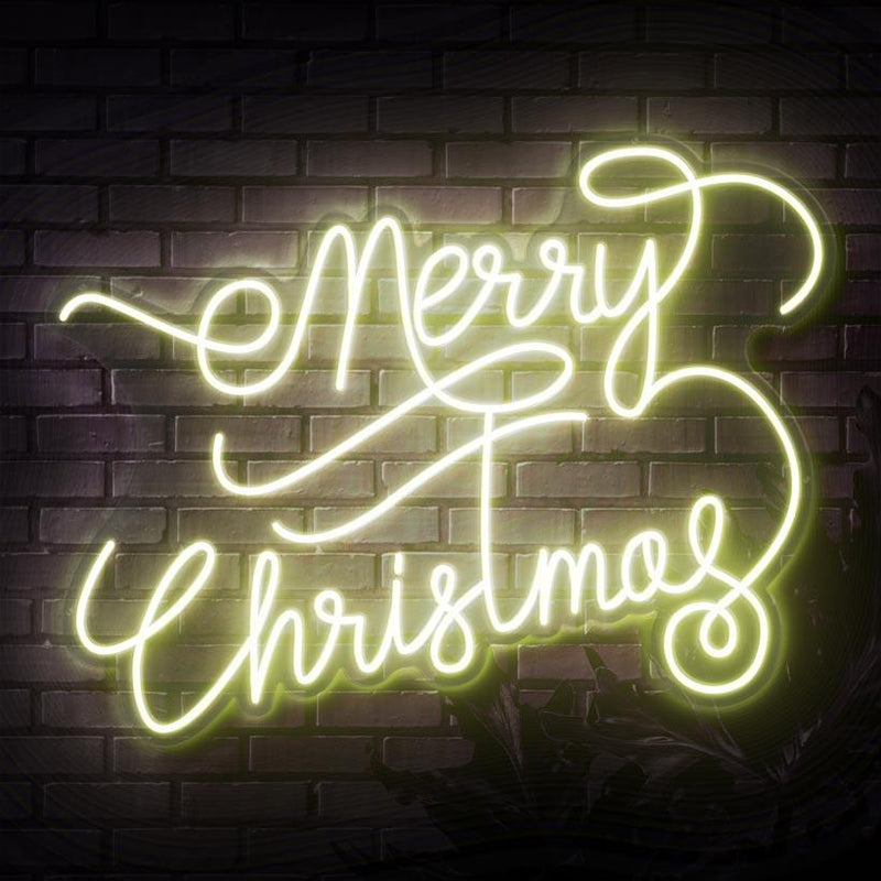 Merry Christmas Neon Sign