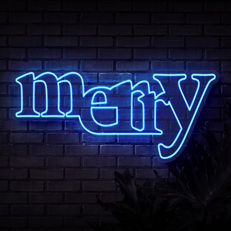 Merry Neon Sign