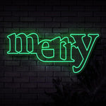 Merry Neon Sign