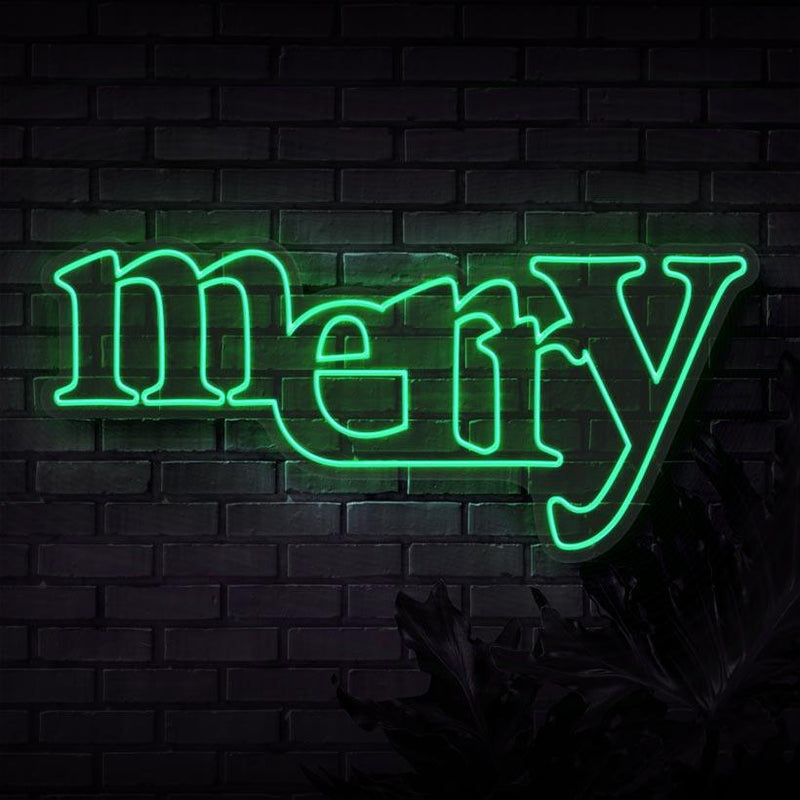 Merry Neon Sign