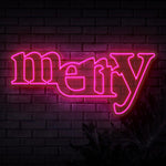 Merry Neon Sign