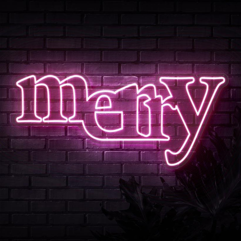 Merry Neon Sign